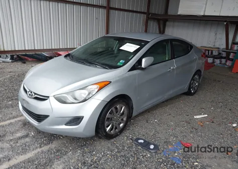 2011 Hyundai Elantra Gls z USA, uszkodzony, nr VIN 5NPDH4AE3BH061327